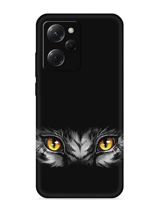 Scary Eye Embossed Soft Silicone Case for Poco X5 Pro (5G) Zapvi