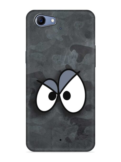 Big Eyes Night Mode Embossed Soft Silicone Case for Realme 1