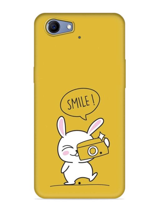 Hey Smile Please Embossed Soft Silicone Case for Realme 1