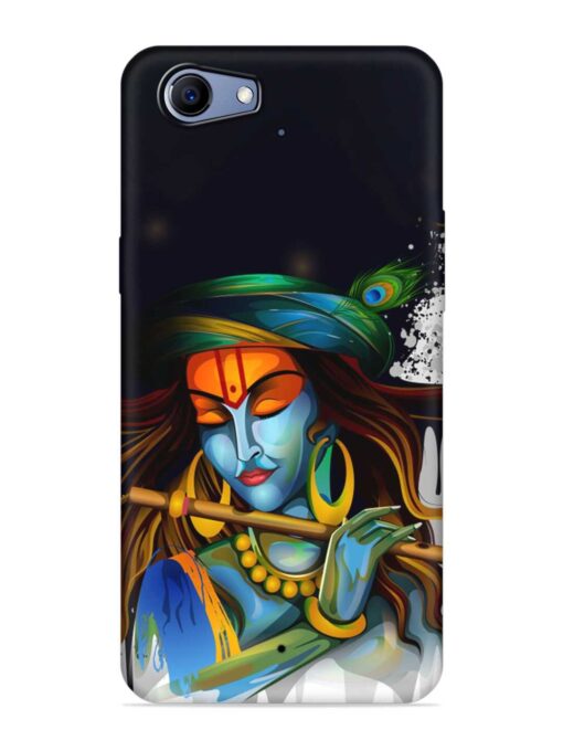 Krishna Art Embossed Soft Silicone Case for Realme 1