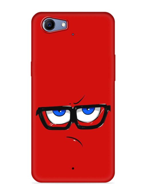 Rad Angry Face Embossed Soft Silicone Case for Realme 1