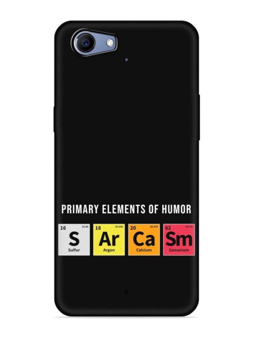 Primary Elements Humor Embossed Soft Silicone Case for Realme 1