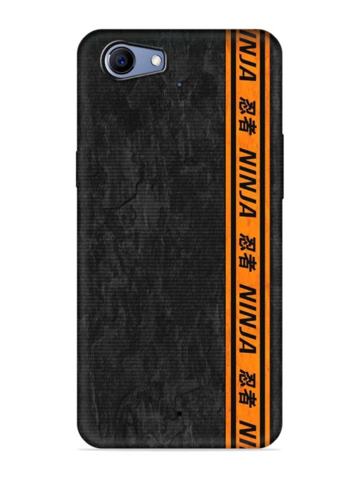 Ninja Srtips Embossed Soft Silicone Case for Realme 1