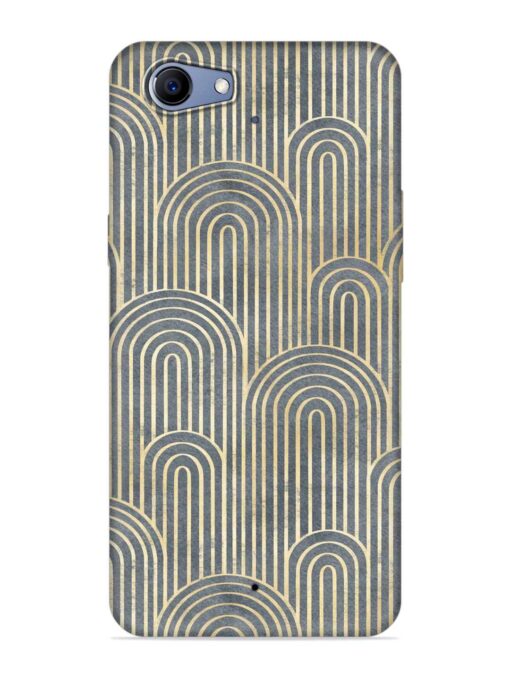 Art Deco Style Embossed Soft Silicone Case for Realme 1