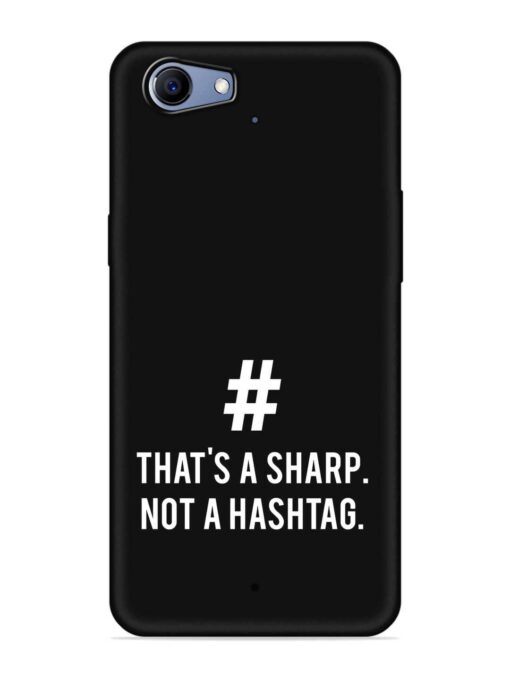 Thats Sharp Not Embossed Soft Silicone Case for Realme 1