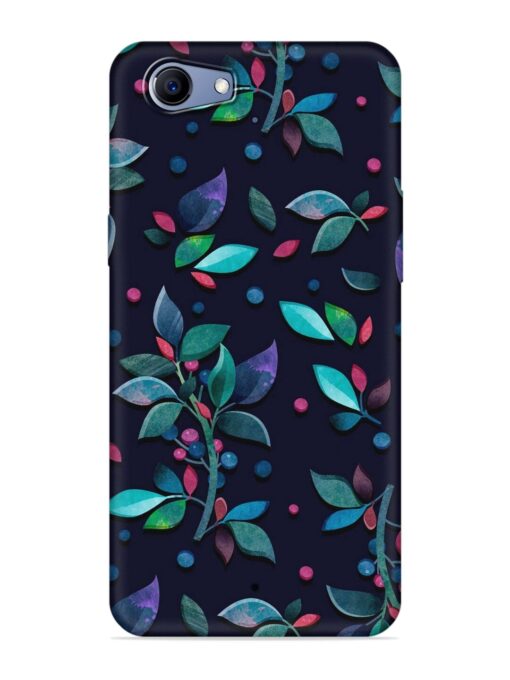 Decorative Watercolor Flower Embossed Soft Silicone Case for Realme 1