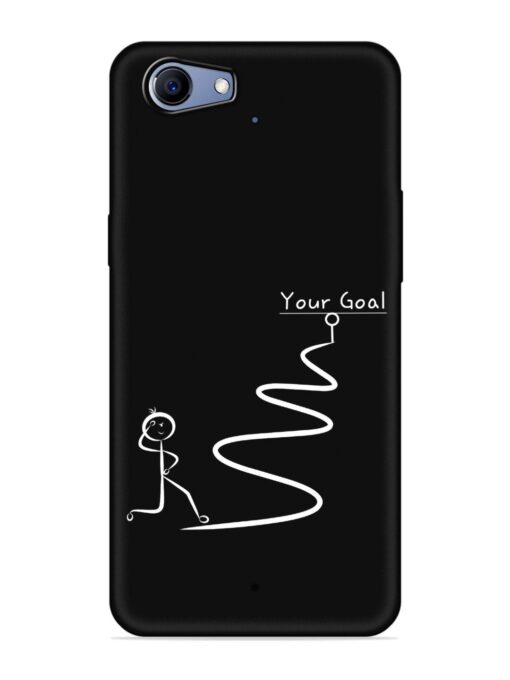 Your Goal Embossed Soft Silicone Case for Realme 1 Zapvi