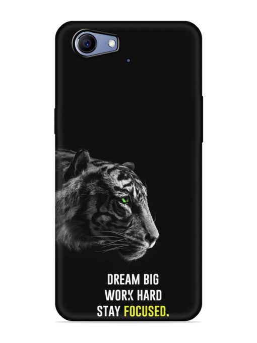 Dream Big Work Hard Embossed Soft Silicone Case for Realme 1