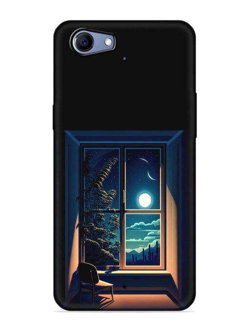 Night View At Window Embossed Soft Silicone Case for Realme 1