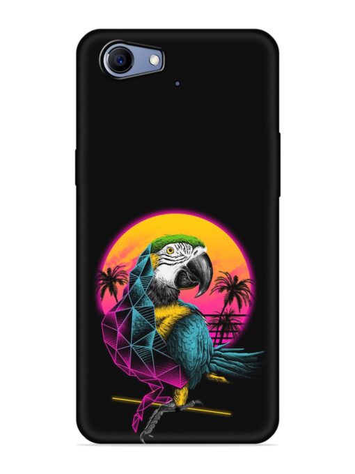 Rad Parrot Embossed Soft Silicone Case for Realme 1