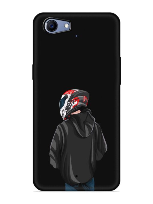 Motorcycle Rider Embossed Soft Silicone Case for Realme 1