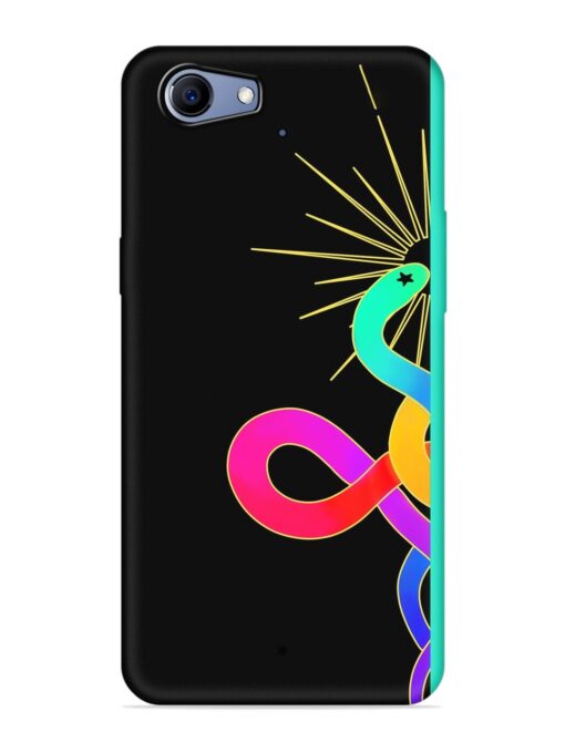 Art Geometric Abstraction Embossed Soft Silicone Case for Realme 1