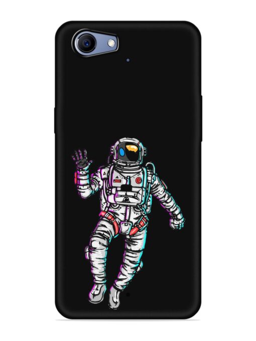 Spaceman Embossed Soft Silicone Case for Realme 1 Zapvi