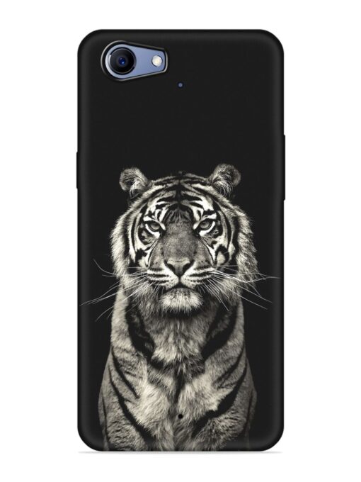 Tiger Art Embossed Soft Silicone Case for Realme 1