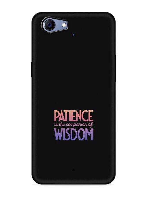 Patience Is The Embossed Soft Silicone Case for Realme 1