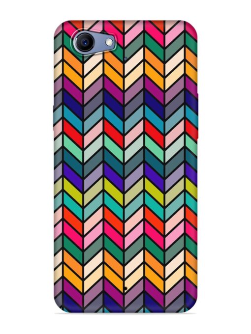 Retro Bauhaus Design Embossed Soft Silicone Case for Realme 1