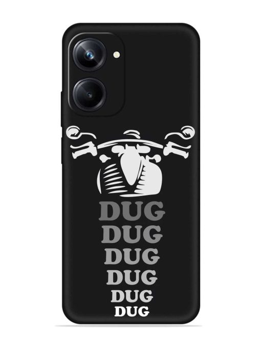 Dug Dug Dug Embossed Soft Silicone Case for Realme 10 Pro (5G) Zapvi