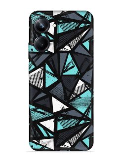 Abstract Seamless Embossed Soft Silicone Case for Realme 10 Pro (5G)