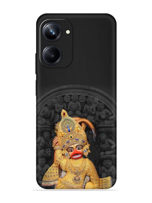 Indian Gold Hanuman Embossed Soft Silicone Case for Realme 10 Pro (5G) Zapvi