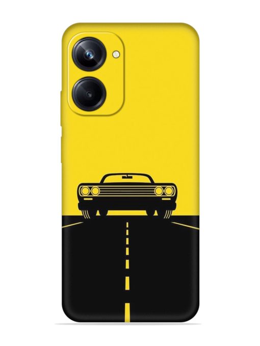 Classic Car Embossed Soft Silicone Case for Realme 10 Pro (5G) Zapvi