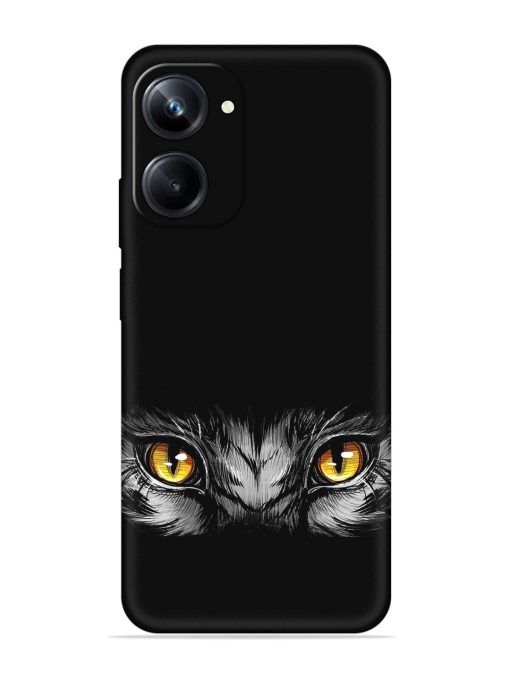 Scary Eye Embossed Soft Silicone Case for Realme 10 Pro (5G) Zapvi