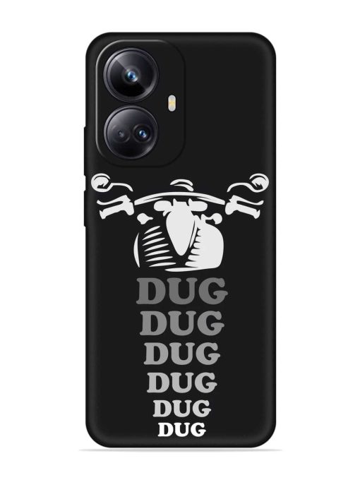 Dug Dug Dug Embossed Soft Silicone Case for Realme 10 Pro Plus (5G) Zapvi