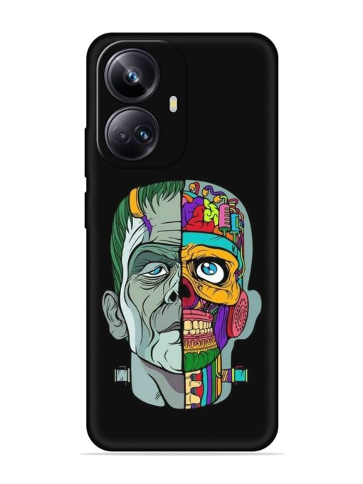 Men Vs Skull Embossed Soft Silicone Case for Realme 10 Pro Plus (5G) Zapvi