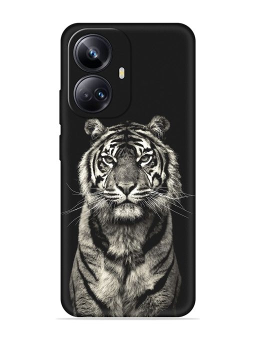 Tiger Art Embossed Soft Silicone Case for Realme 10 Pro Plus (5G) Zapvi