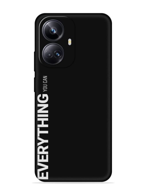 Everything You Can Embossed Soft Silicone Case for Realme 10 Pro Plus (5G)