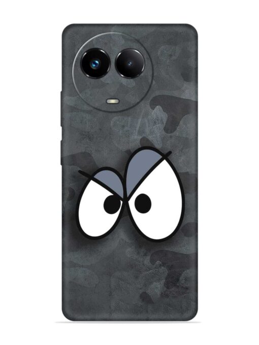 Big Eyes Night Mode Embossed Soft Silicone Case for Realme 11 (5G) Zapvi