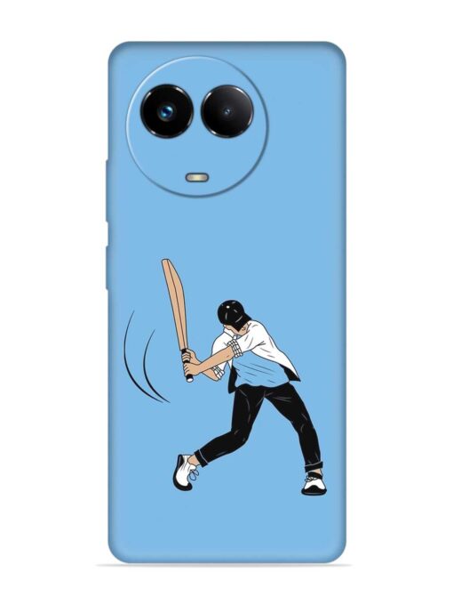 Cricket Gully Boy Embossed Soft Silicone Case for Realme 11 (5G) Zapvi