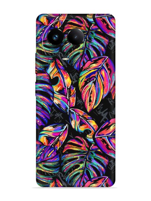 Tropical Seamless Vector Embossed Soft Silicone Case for Realme 11 (5G) Zapvi