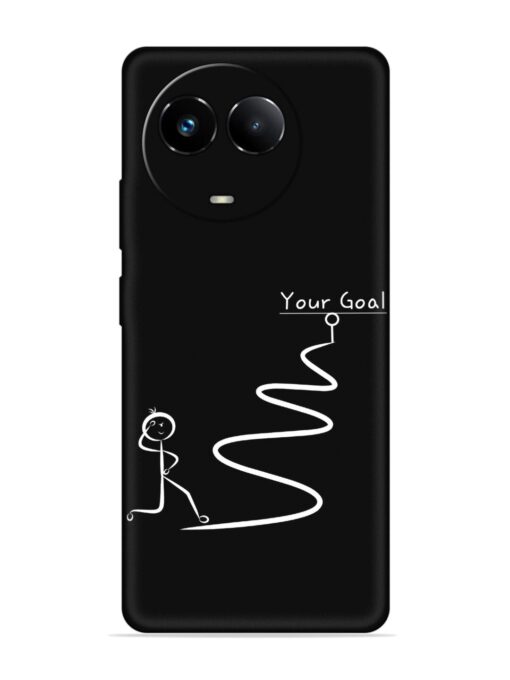 Your Goal Embossed Soft Silicone Case for Realme 11 (5G)