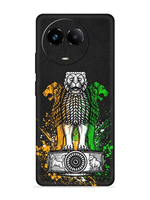 Pillars Of Ashoka Embossed Soft Silicone Case for Realme 11 (5G)