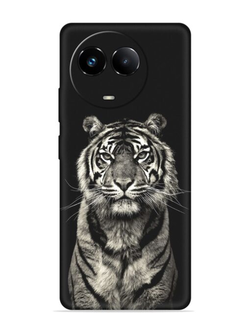 Tiger Art Embossed Soft Silicone Case for Realme 11 (5G) Zapvi