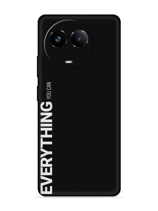 Everything You Can Embossed Soft Silicone Case for Realme 11 (5G)