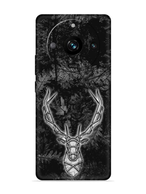 Ancient Deer Embossed Soft Silicone Case for Realme 11 Pro (5G) Zapvi