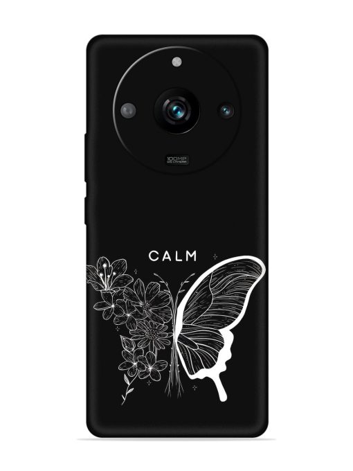 Calm Embossed Soft Silicone Case for Realme 11 Pro (5G) Zapvi