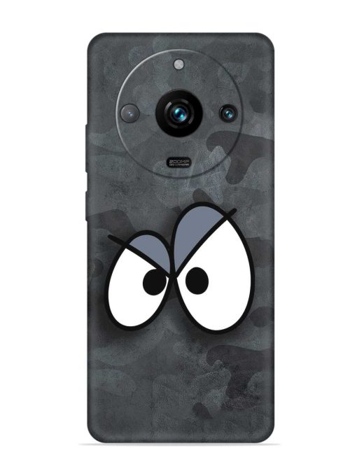 Big Eyes Night Mode Embossed Soft Silicone Case for Realme 11 Pro Plus (5G) Zapvi