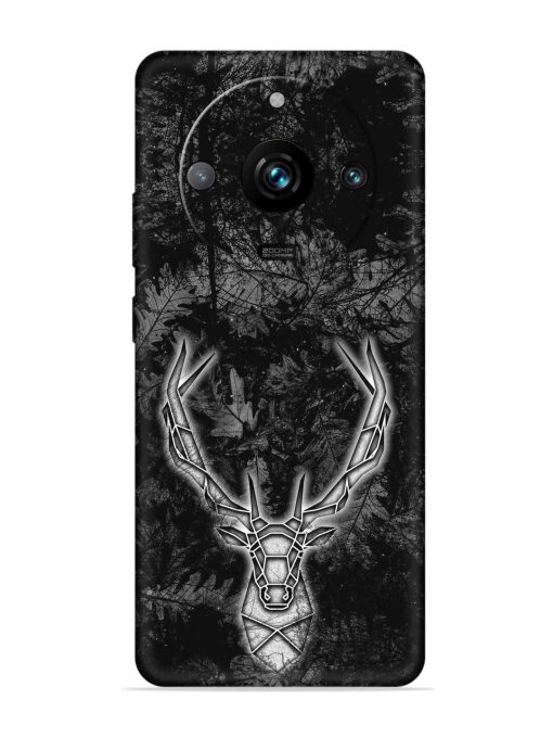 Ancient Deer Embossed Soft Silicone Case for Realme 11 Pro Plus (5G) Zapvi