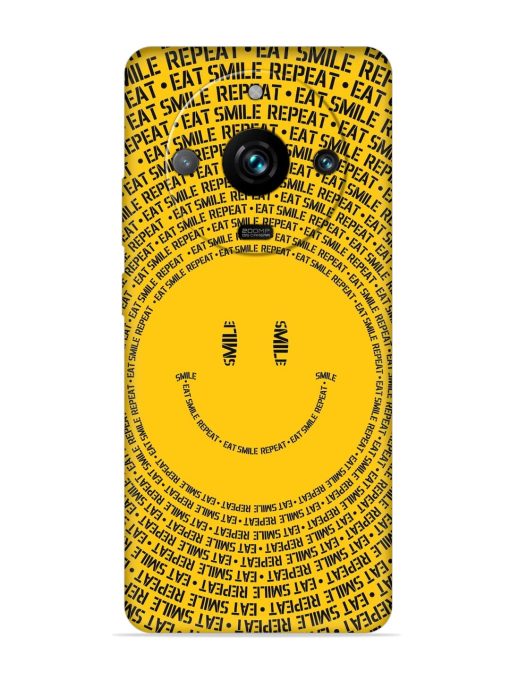 Smiley Embossed Soft Silicone Case for Realme 11 Pro Plus (5G)