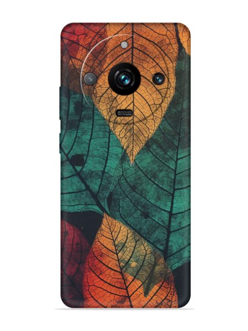 Leaves Artwork Embossed Soft Silicone Case for Realme 11 Pro Plus (5G) Zapvi