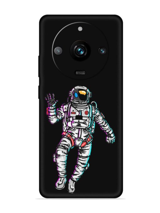 Spaceman Embossed Soft Silicone Case for Realme 11 Pro Plus (5G) Zapvi