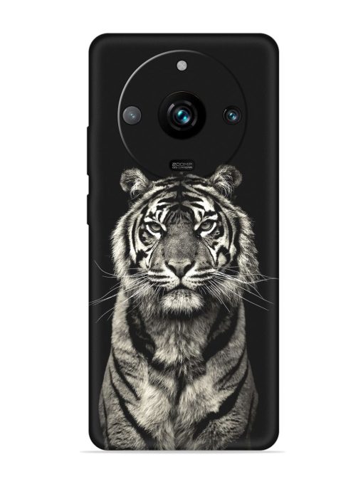 Tiger Art Embossed Soft Silicone Case for Realme 11 Pro Plus (5G) Zapvi