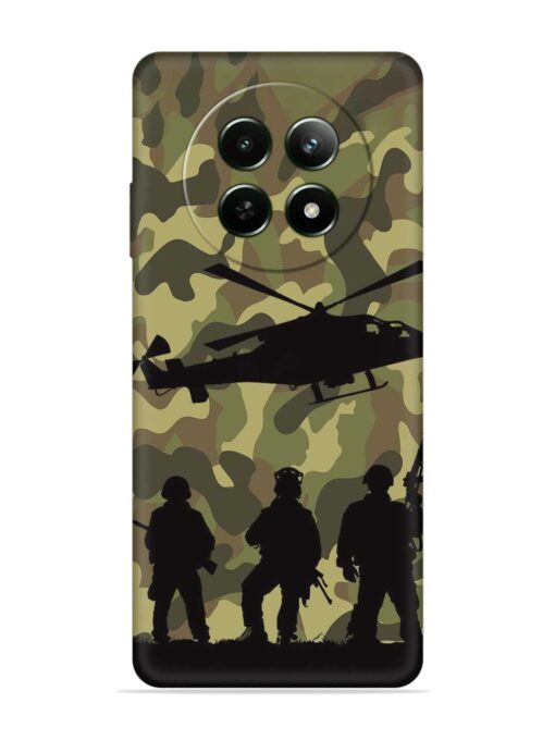 Army Heros Embossed Soft Silicone Case for Realme 12 (5G)