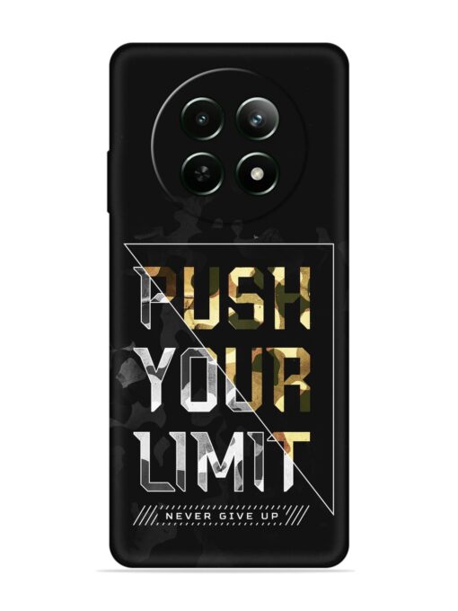 Push Your Limits Embossed Soft Silicone Case for Realme 12 (5G)