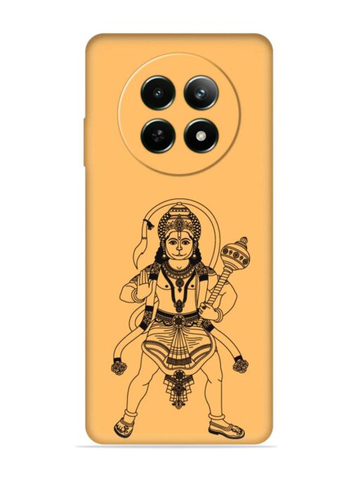 Indian God Hanuman Embossed Soft Silicone Case for Realme 12 (5G) Zapvi