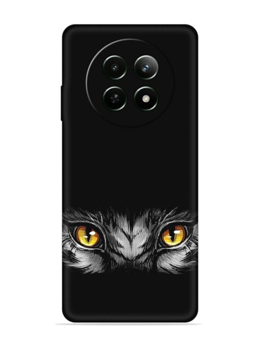 Scary Eye Embossed Soft Silicone Case for Realme 12 (5G)