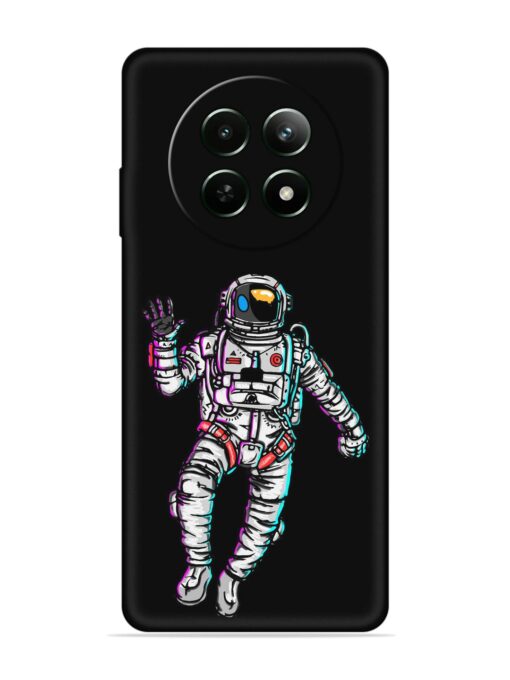 Spaceman Embossed Soft Silicone Case for Realme 12 (5G) Zapvi