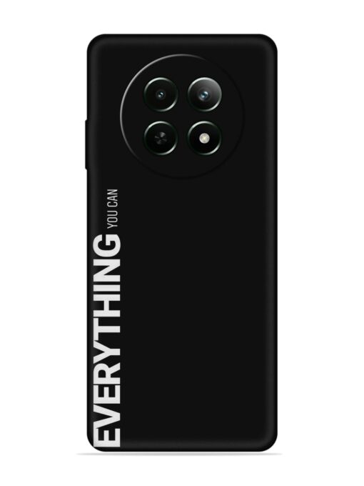 Everything You Can Embossed Soft Silicone Case for Realme 12 (5G)